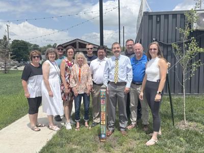 Oelwein Rotary Club Peace Pole