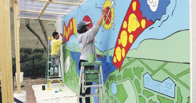 Mural celebrates village's past, present | Local News | coopercrier.com