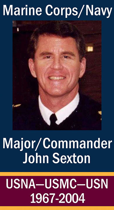 Maj/CDR John Sexton, USMC - USN