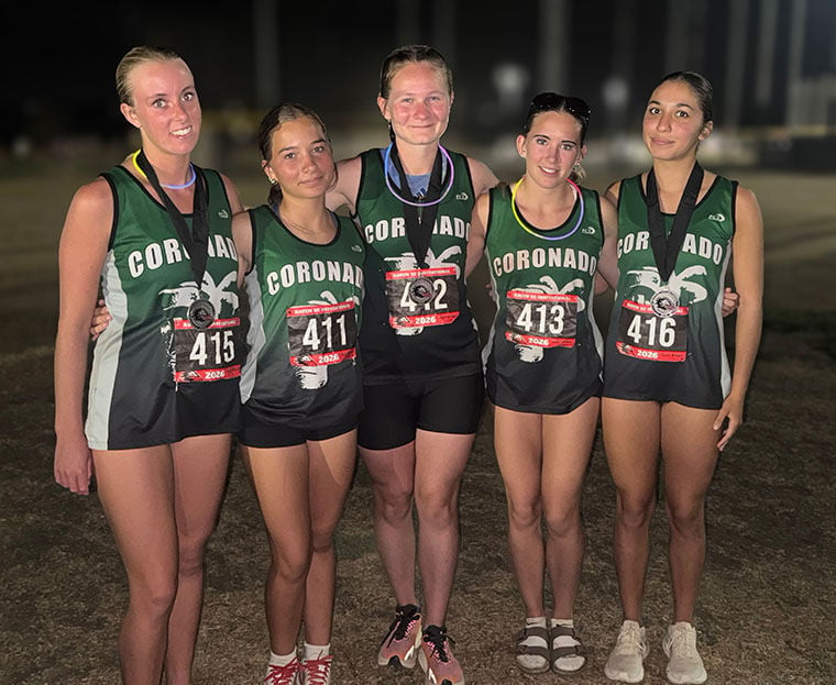The CHS Girls’ “Senior” Team...