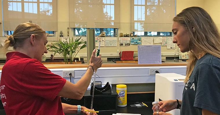 Students And Teacher Set Up Water Quality Testing Lab At Coronado High ...