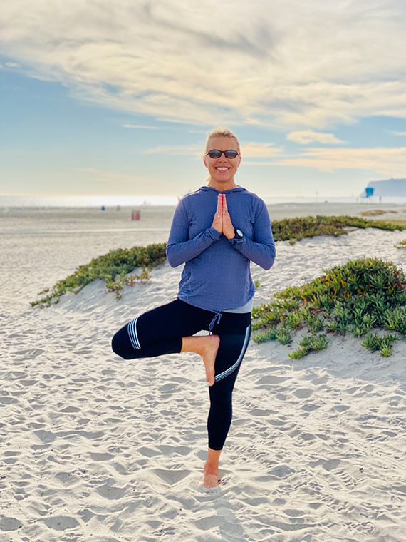 beach yoga poses for mindfulness and relaxation - Lemon8 Search