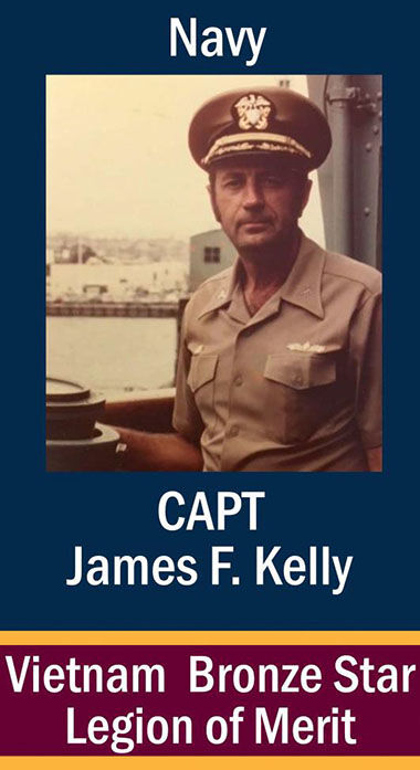 Capt. James F Kelly, Jr., USN