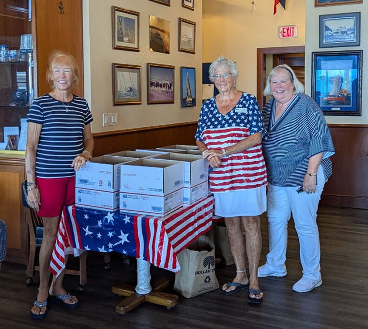 CCYC Members Prep 75 Care Packages For Deployed Service Members