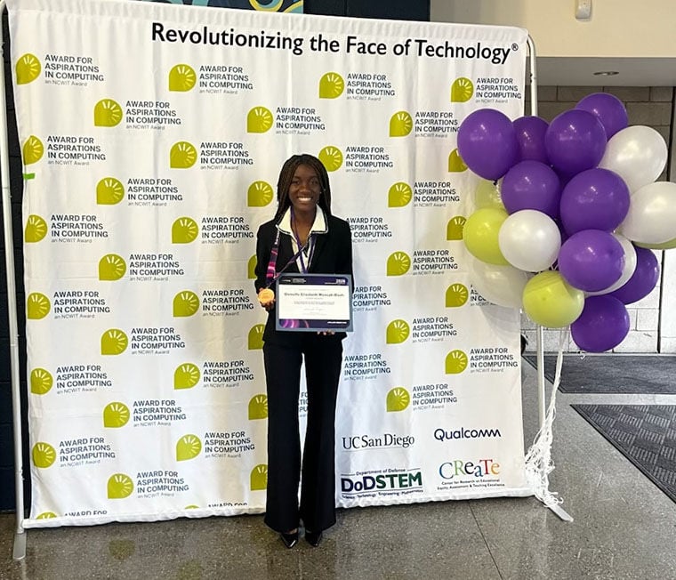 CHS Student Receive Two International STEM & Leadership Awards