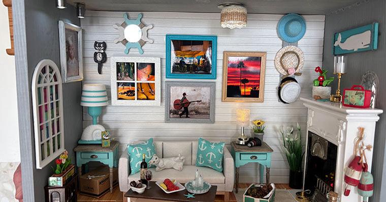 Laurie McCormick’s Unique Art Boxes, Combining Miniatures Into Art