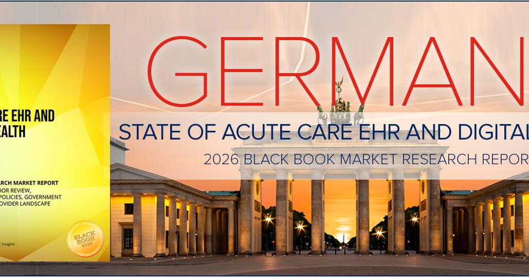 Black Book Research Publishes "Germany: State of Acute Care EHR and Digital Health 2026"