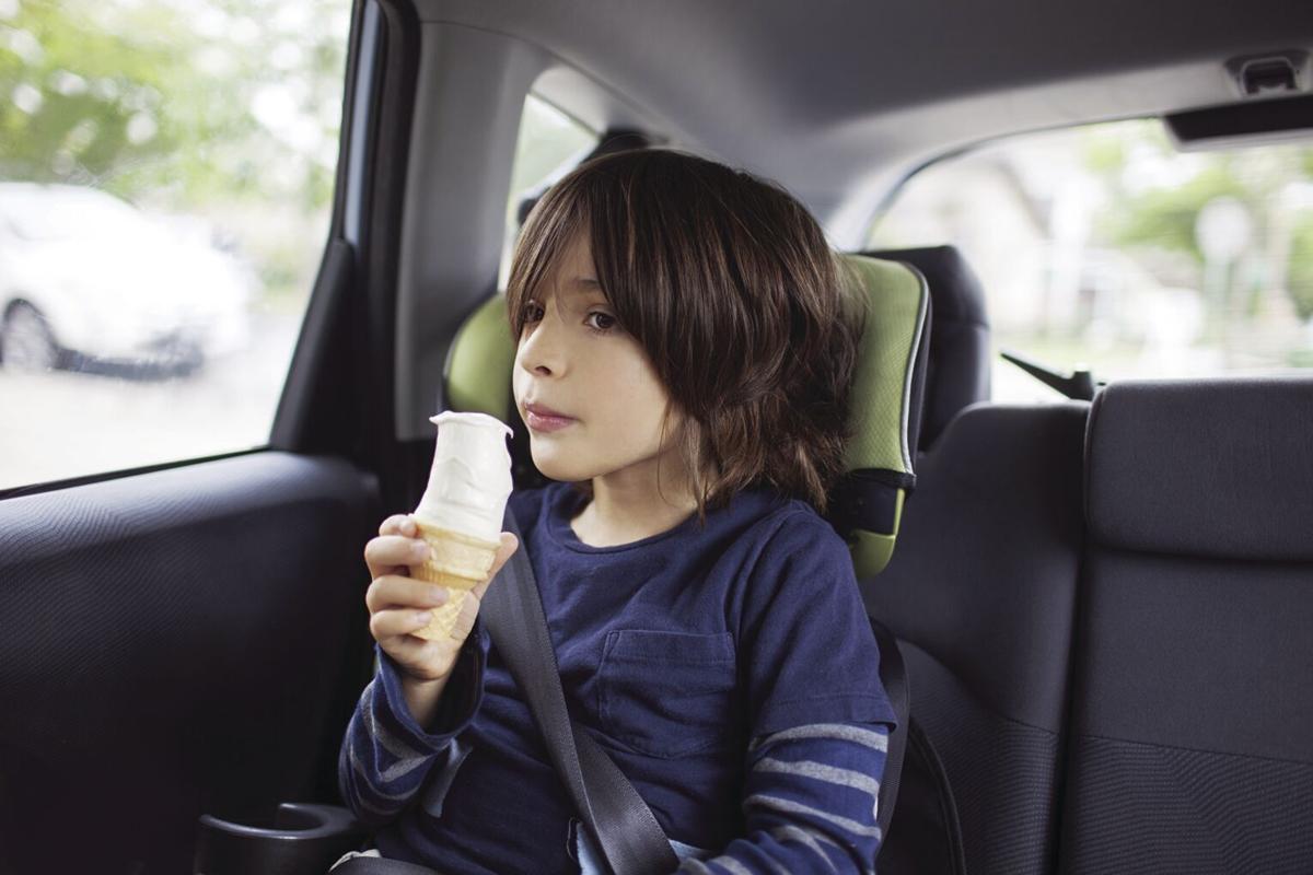 Booster seats help children fit adult seat belts