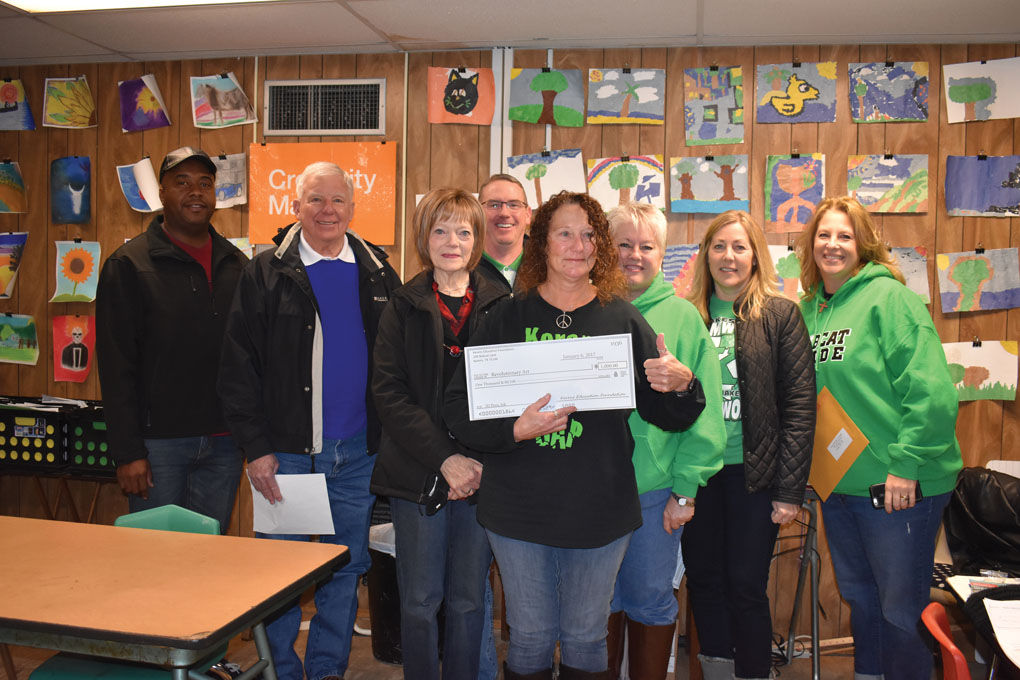 Filling wish lists Kerens Education Foundation hands out checks News