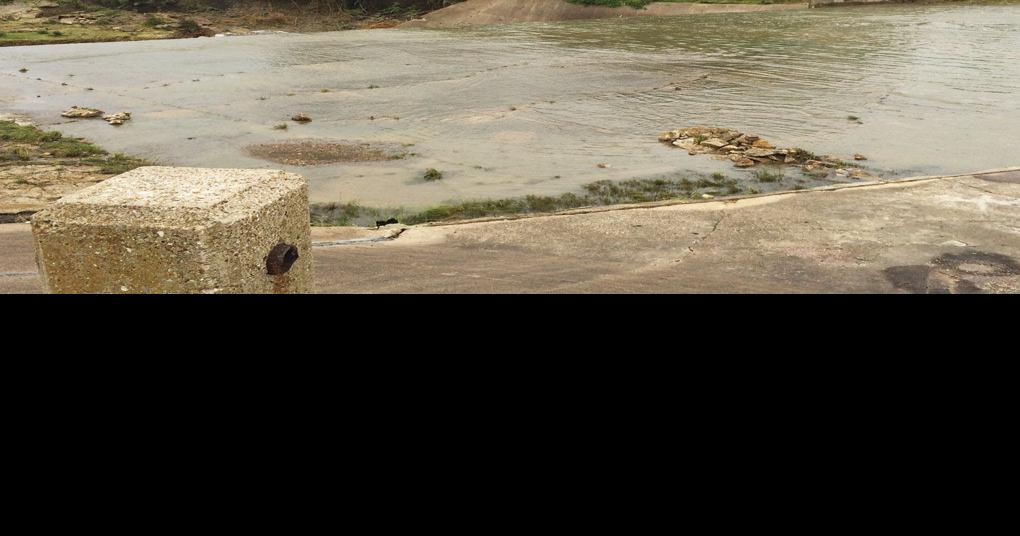 Lake Halbert Spillway damage