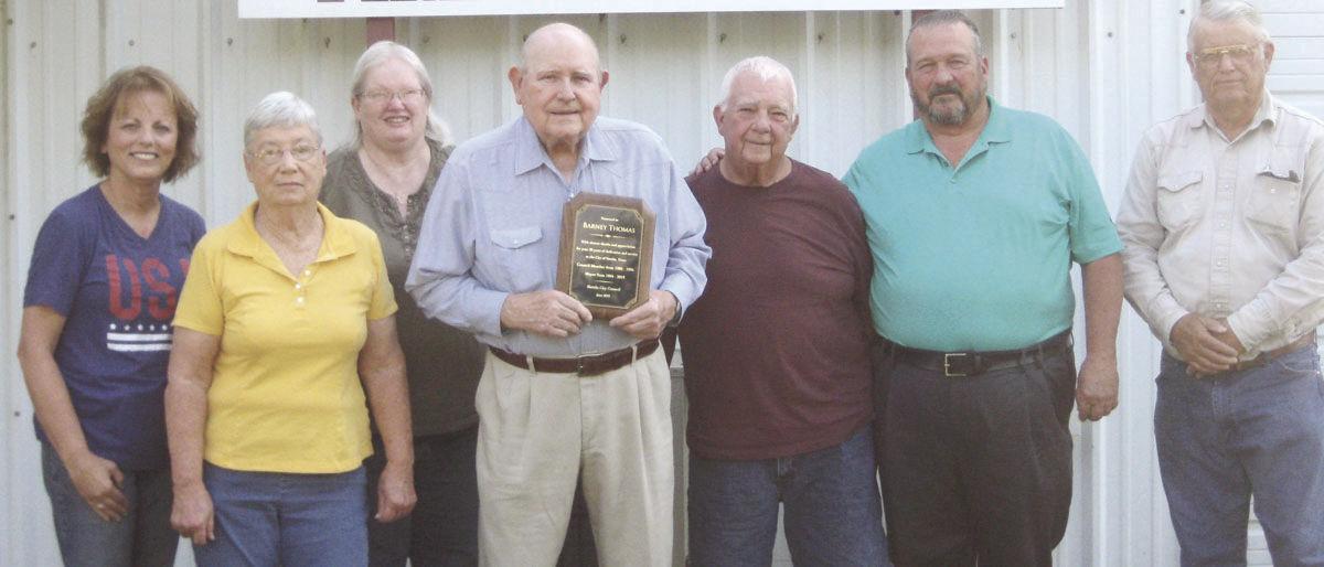 Barney Thomas honored by Eureka City Council