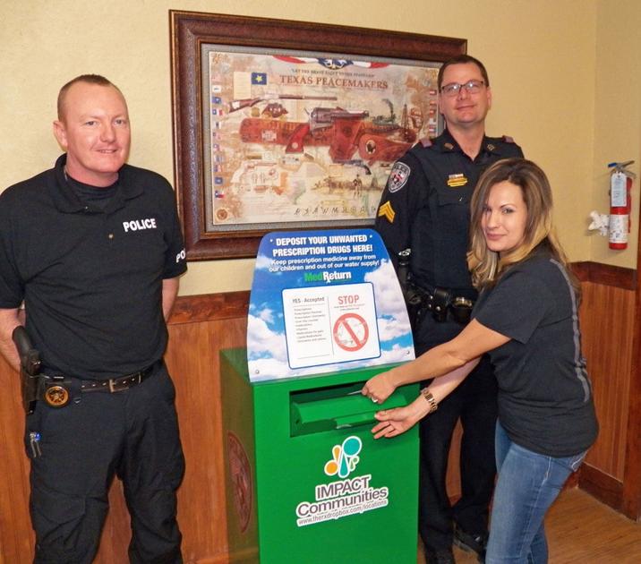 Rice Police Department provides Rx Drug disposal