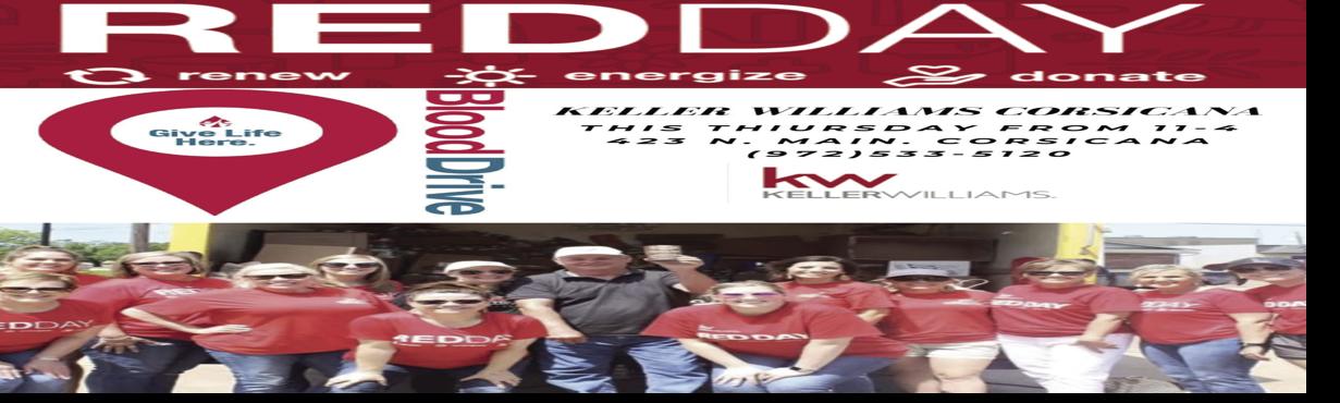 Keller Williams hosts blood drive for Red Day