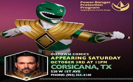 Power Ranger visits Corsicana Saturday