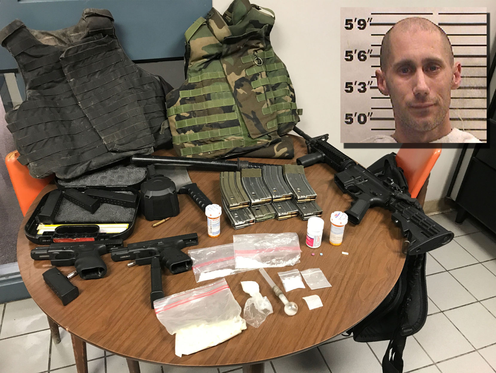 Police Bust Heavily Armed Suspect With Drugs | News | Corsicanadailysun.com