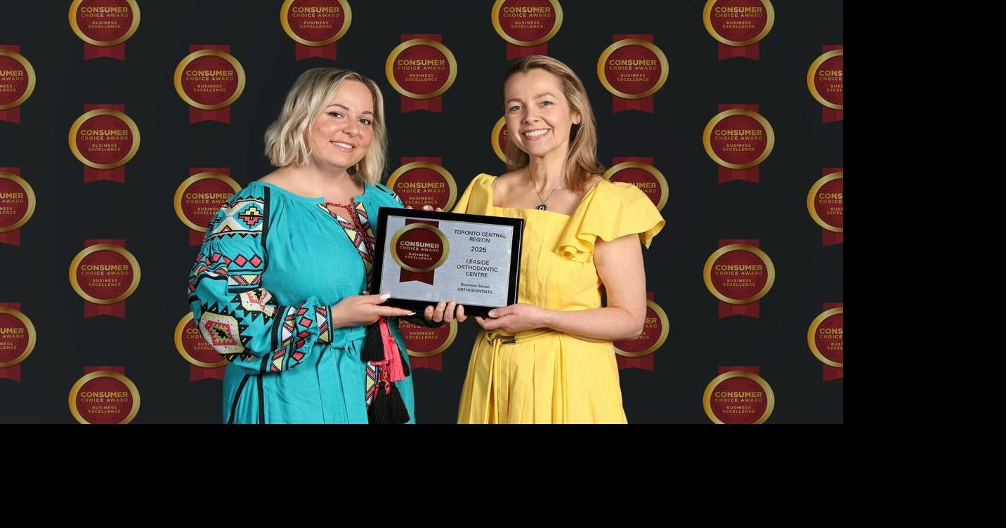 Clear Smiles, Clear Recognition: Leaside Orthodontic Centre Honoured with 2025 Consumer Choice Award in Toronto Central