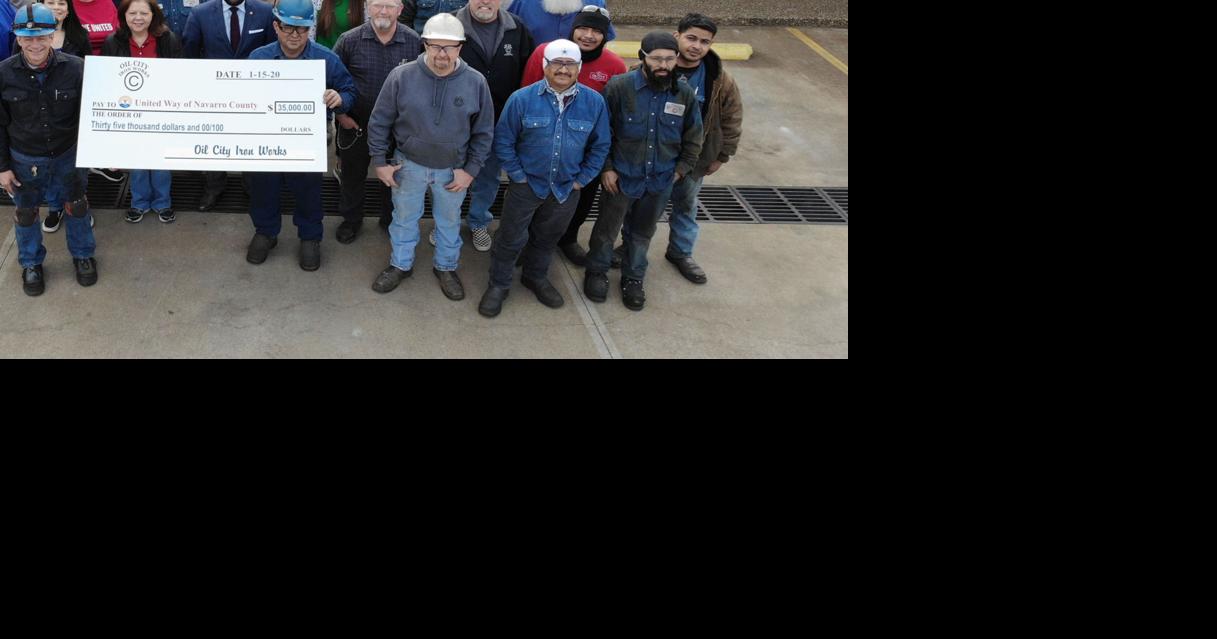 Oil City Iron Works donates to United Way News