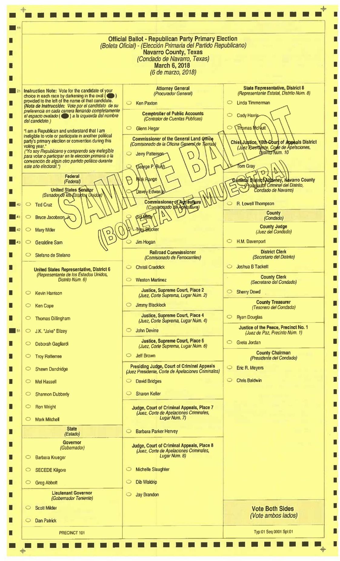 VR Republican Sample Ballot PCT 1 pdf Corsicanadailysun
