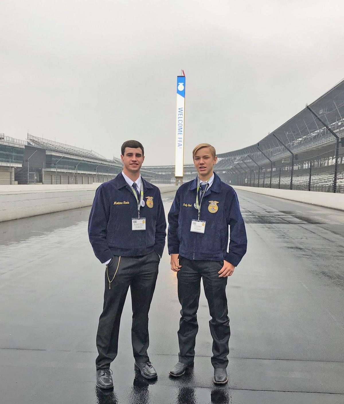 Strive For Progress Local Boy Attends National Ffa Competition News Corsicanadailysun Com
