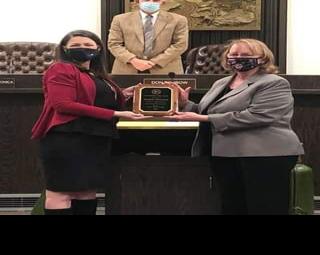 City honors Municipal Court Administrator