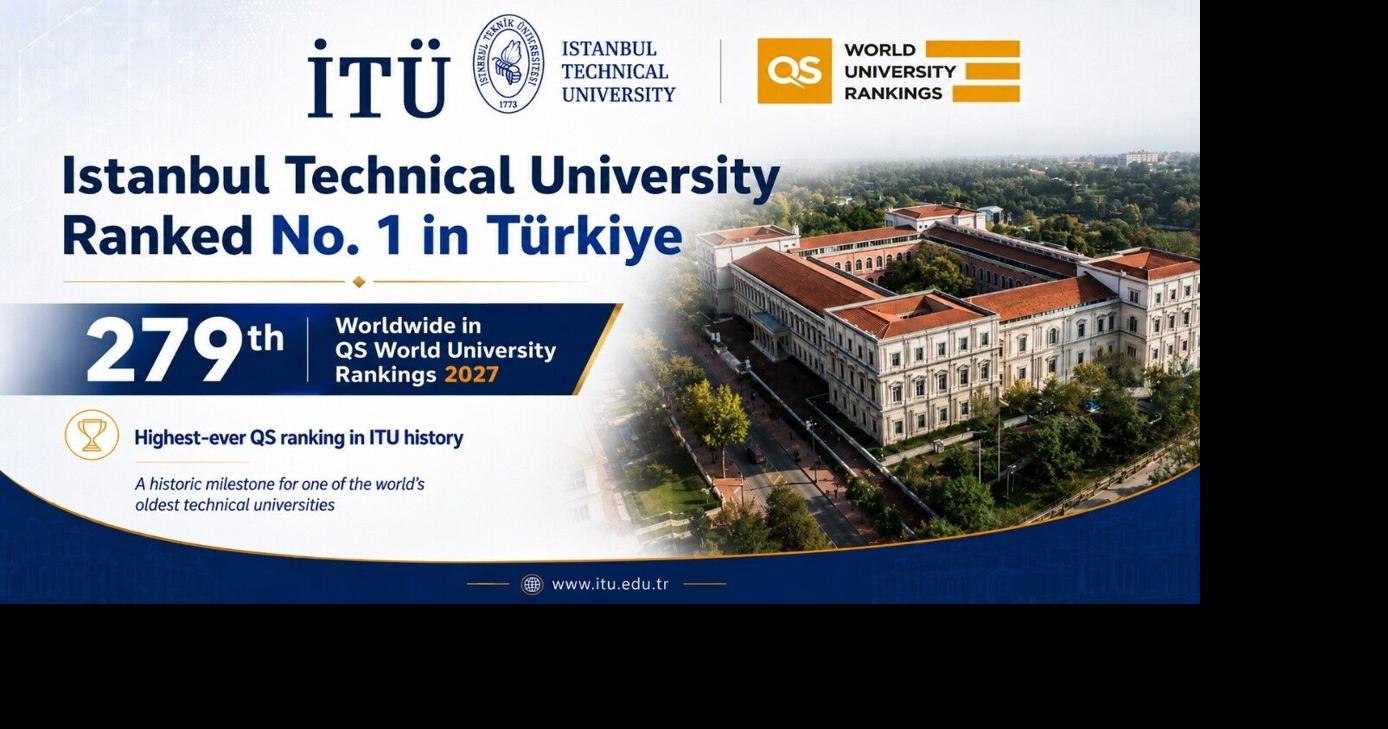 Istanbul Technical University (ITU) Becomes Turkiye's Top-Ranked University in QS World University Rankings 2027