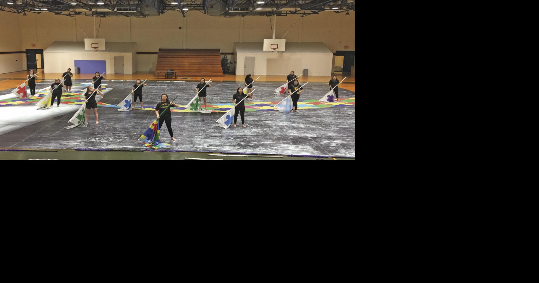 See Me — Winter Color Guard highlights Autism Awareness | News ...