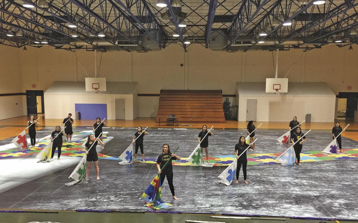 See Me — Winter Color Guard highlights Autism Awareness News