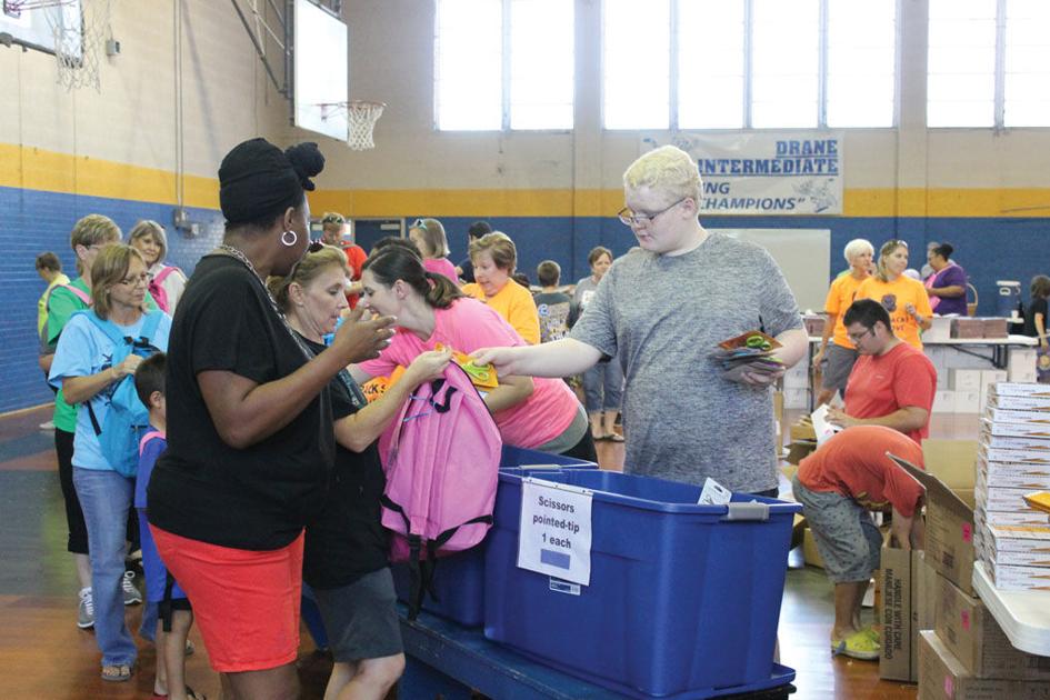 Sharing the Love: Backpacks of Love gives school supplies to kids in need