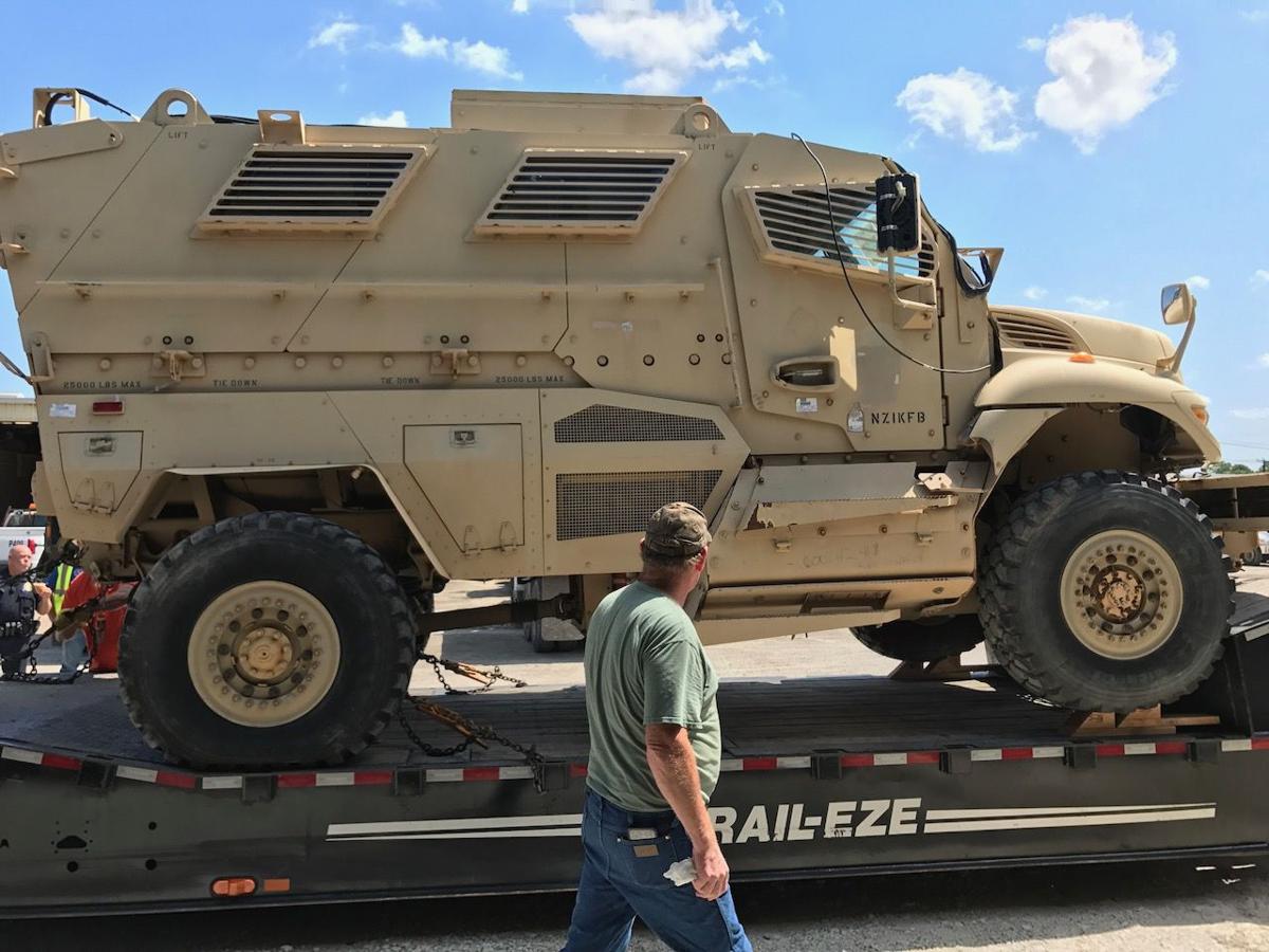 Swat Gets An Upgrade Donations Help Police Acquire New Vehicle News Corsicanadailysun Com