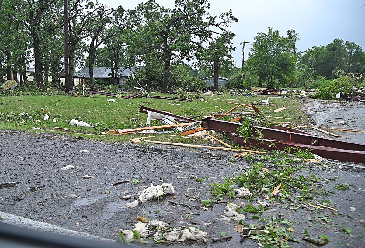 Tornado rips through Malakoff Saturday, destroys business, damages