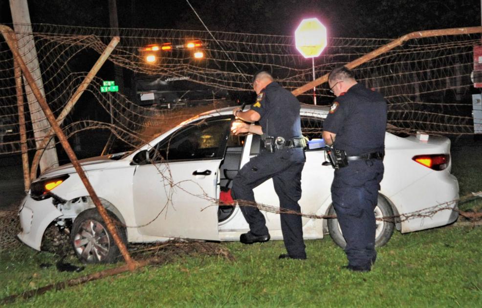 Crash leads to drug, gun, assault charges