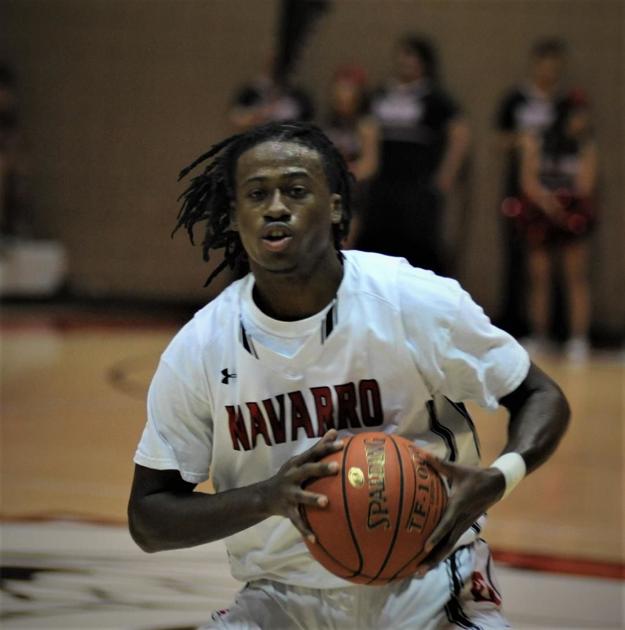 Navarro Basketball: Bulldogs race by Lamar State 95-70