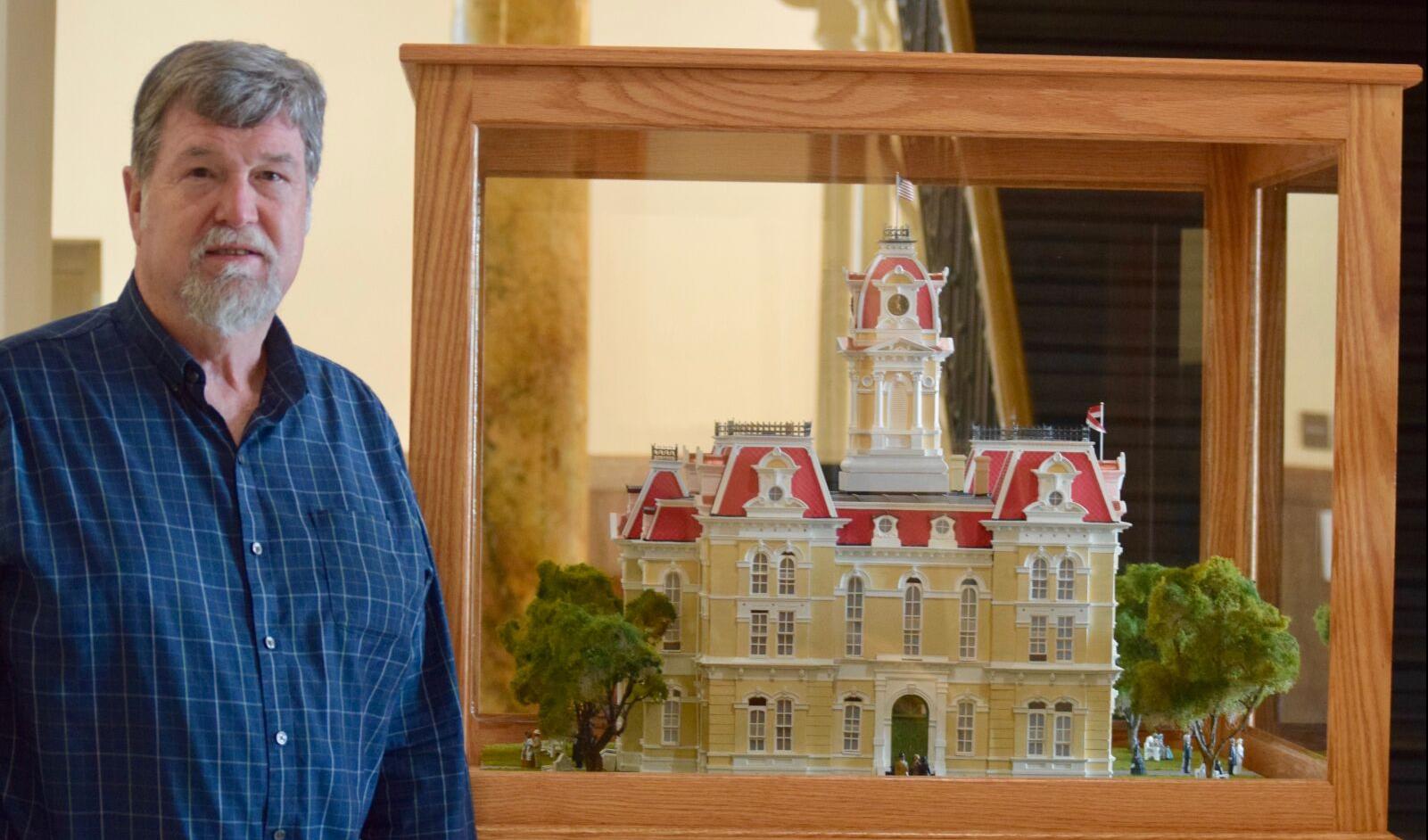 1881 Navarro County Courthouse miniature on display - Vimarsana News