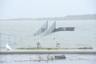 Half A Year S Rain Over Weekend Record Release From Richland Chambers Spillway News Corsicanadailysun Com