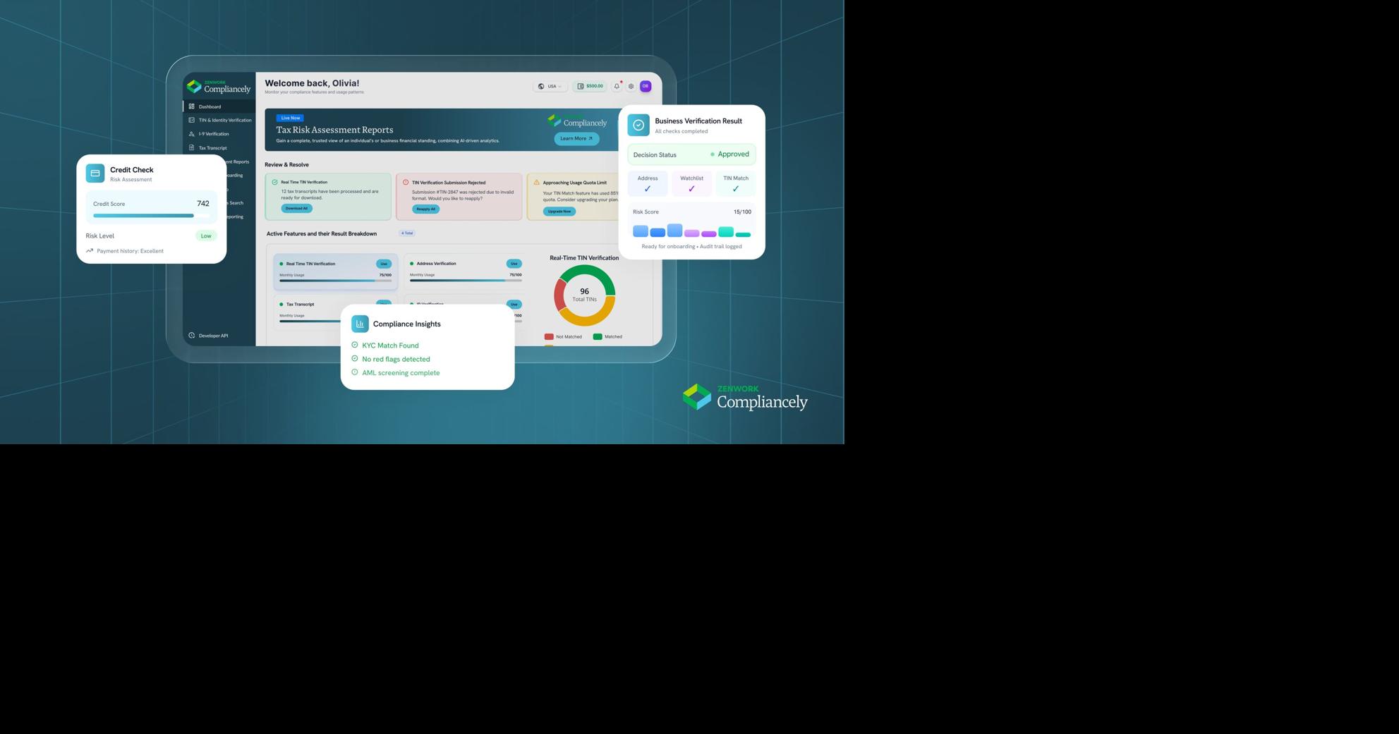 Compliancely Evolves from TIN Matching to Full-Stack Business Verification and Credit Risk Platform