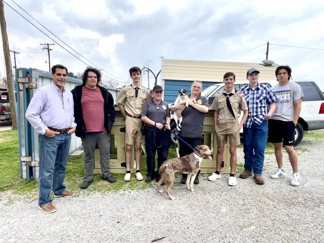Troop 258 scout builds dog kennels for animal shelter | News ...