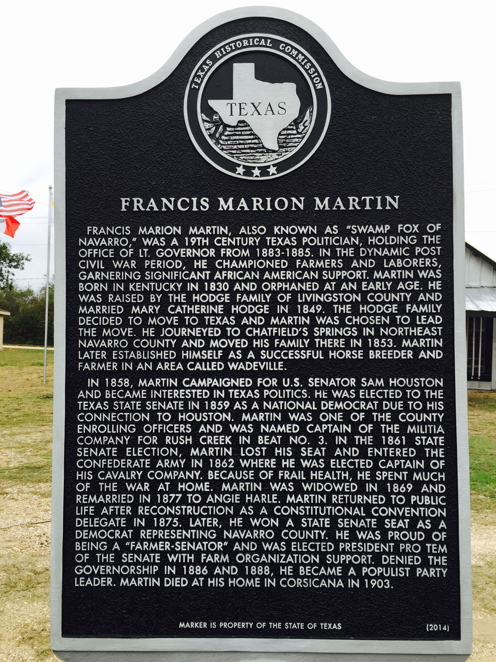 History groups dedicate marker to Chatfield News