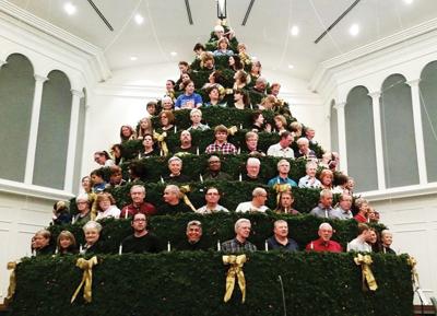 First Baptist Church Corsicana Living Christmas Tree 2022 Christmas Tradition Renewed With Living Christmas Tree | News |  Corsicanadailysun.com