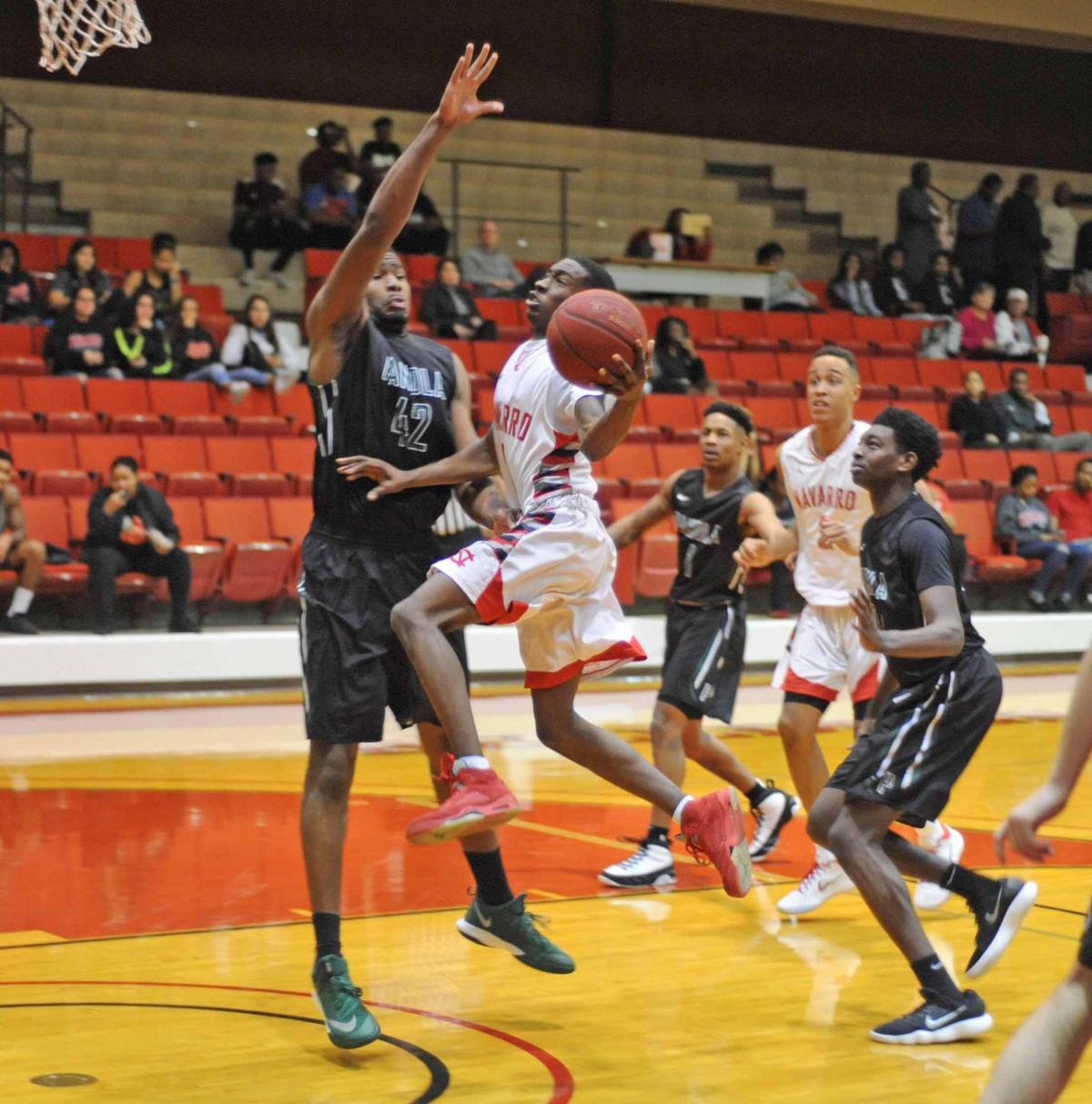 Jahlil Nails Sets Nc Record With 40 Points To Lead Navarro Over