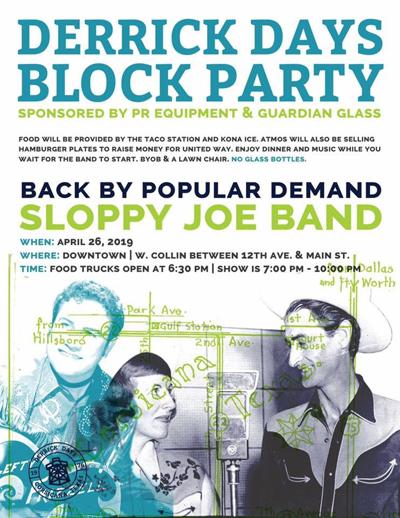 Derrick Days Block Party Tonight News Corsicanadailysun Com