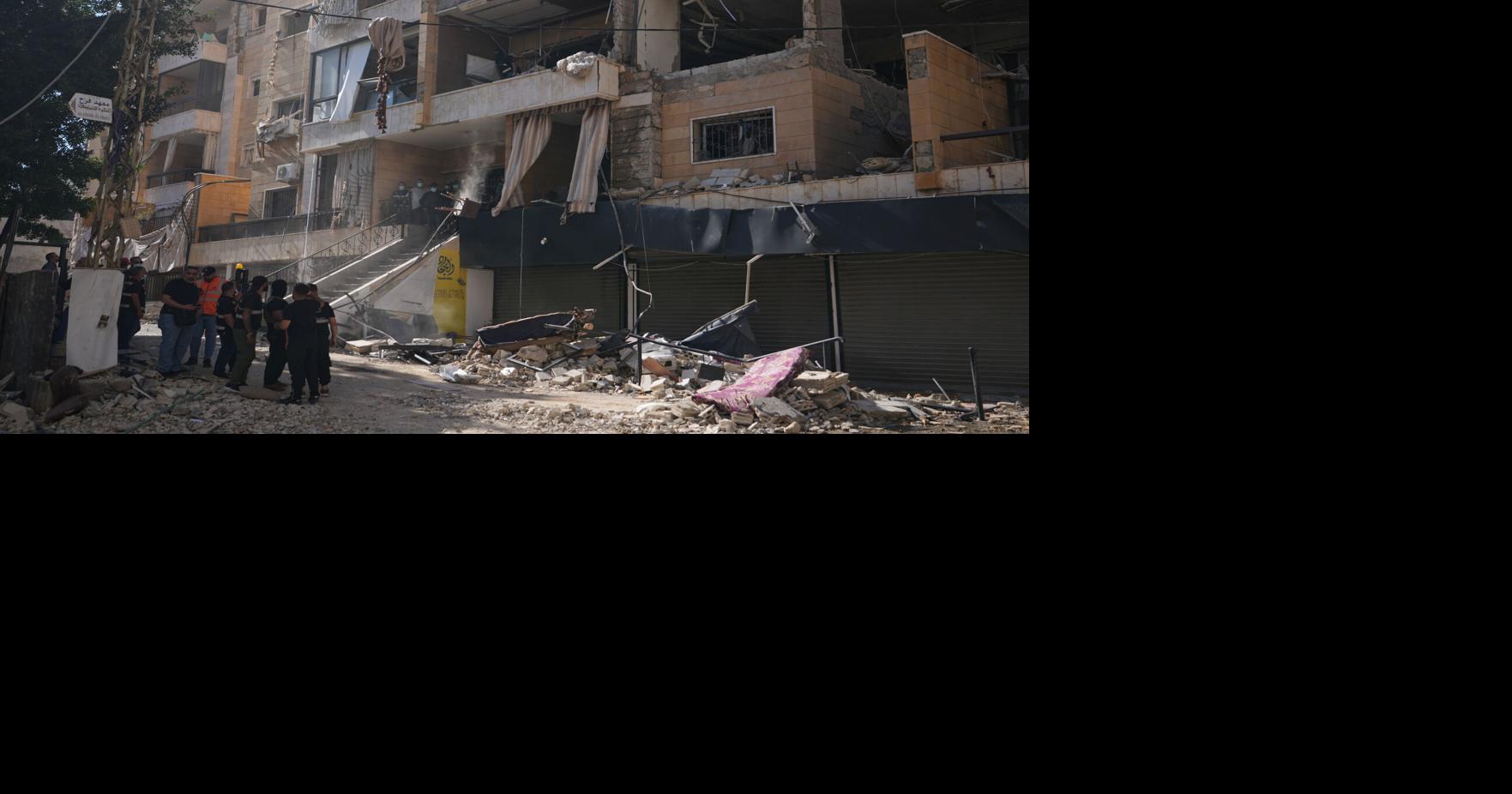 Israel and Iran exchange strikes after Beirut attack, in photos