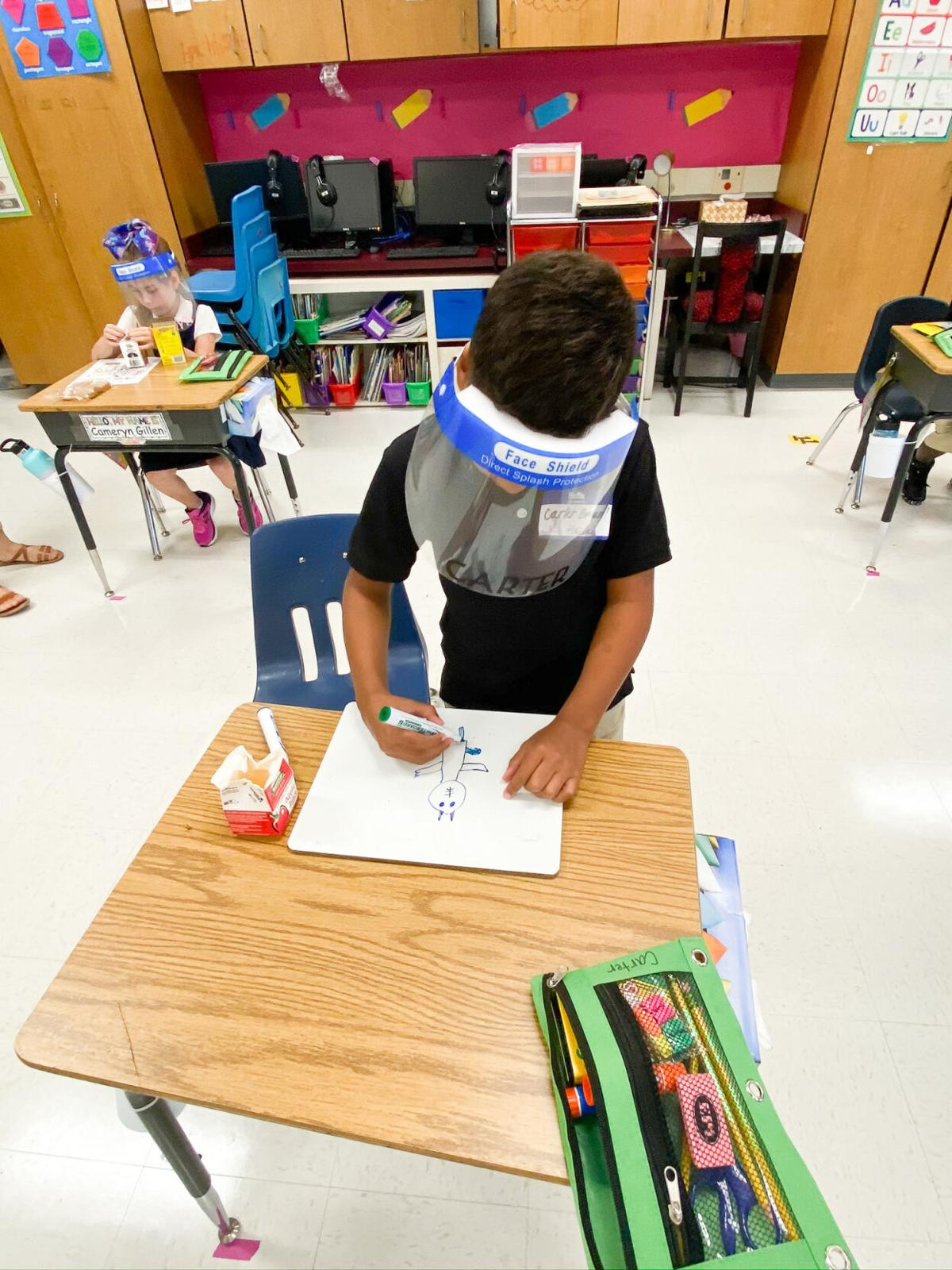 Corsicana ISD students back to school Covid19