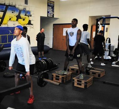 Ron Farmer's photos from Corsicana's summer workouts
