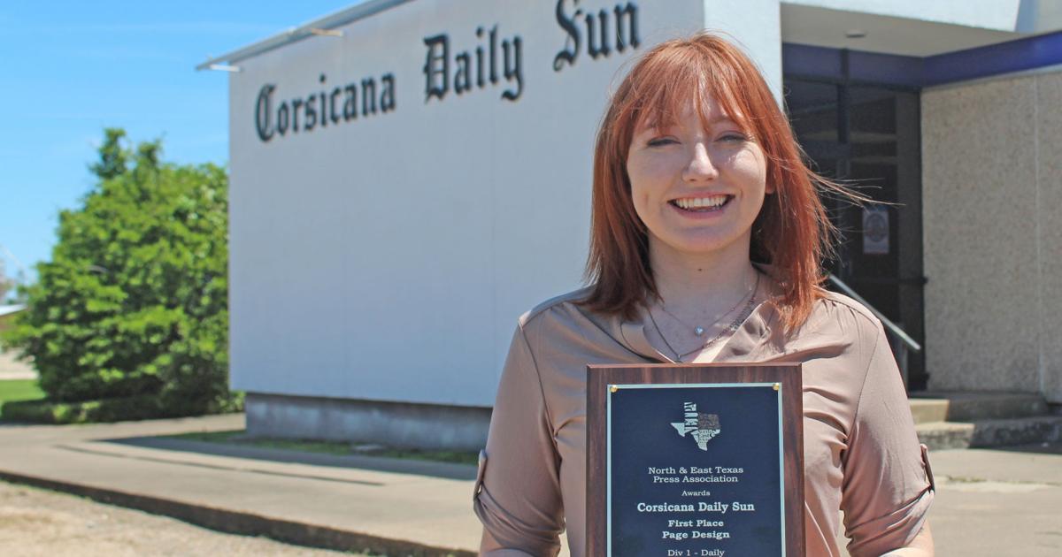 Corsicana Daily Sun wins first place in page design | News