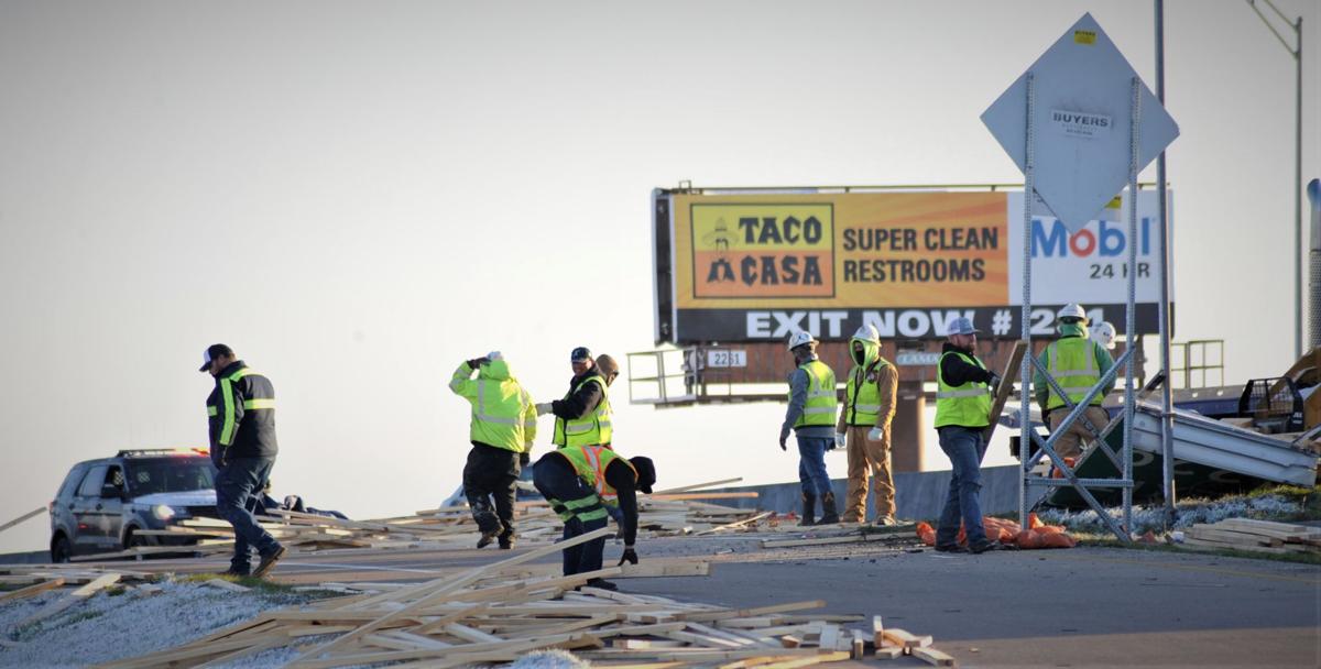 Thursday snow causes crash, delayed openings