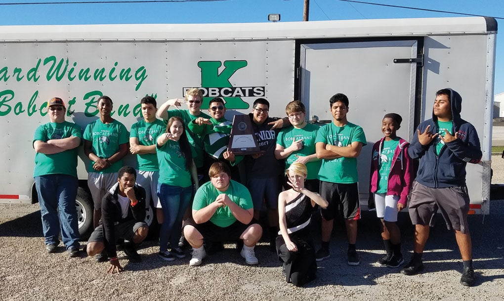  Kerens  Band succeeds at contest Scores high  at Region 