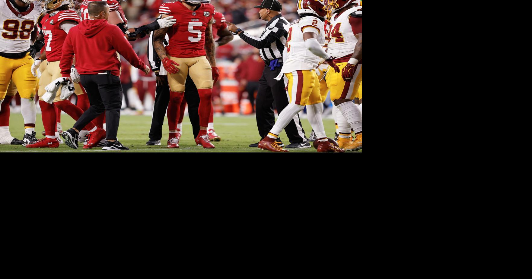 49ers WR Mike Evans has flare-up of Achilles tendinitis, leaves game vs ...