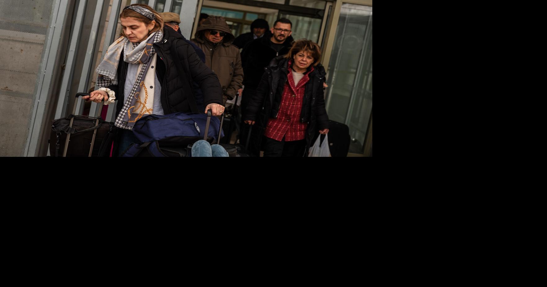 Iran's border with Turkey offers a way out, but few are leaving for good