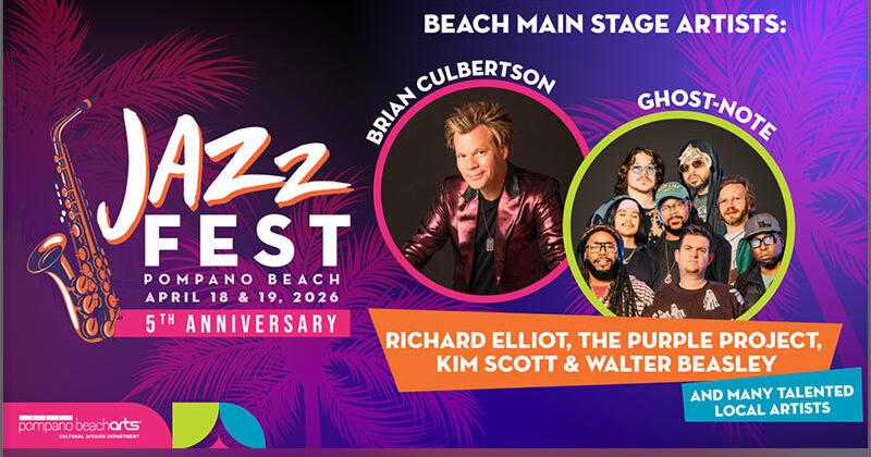 Jazz Fest Pompano Beach Returns for a Spectacular 5th Year
