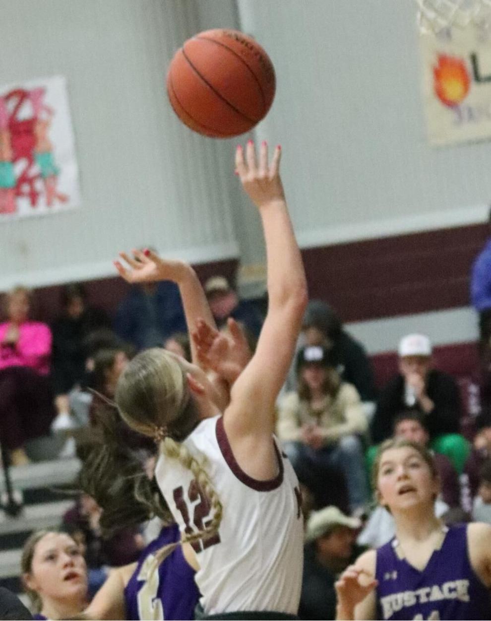GC Girls Basketball Shorthanded Mildred girls lose to Malakoff